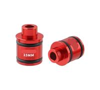 Generico Perno passante ad adattatore a sgancio rapido 15/12mm Conversione 9mm for ruote da bicicletta