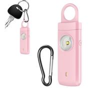Generico Personal Alarms For Women, 130dB Loud Siren Type-C Rechargeable Equipment With LED Light | Personals Safety Alarm Keychain For Kids, Girls, Jogging, Walking, Outdoor Travel, Hiking
