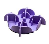 Generico Pet Bowl Slow Feeder - Silicone Anti Gulp Dog Bowl Large Breed, Interactive Maze Feeding Dish, Bloat Prevention Food Control Design, Healthy Slow Eating PetBowl For Digestion Meals