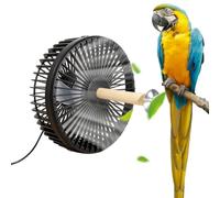 Generico Pet Cage Fan 2-Speed Quiet USB Crate Mount For Dogs, Cats & Birds
