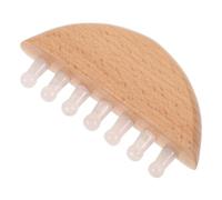 Generico Pettine Da Massaggio Al Quarzo Rosa Spazzola Per Massaggio Del Cuoio Capelluto Coda Evidenziare Spazzola Per Asciugacapelli Spazzola Per Scrubber Shampoo Pettini Di Legno