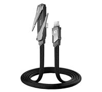 Generico Phone Charging Cable - Type-C 240W, Fast Charging Invisible Holder Cable | USB Cord For Smartphone Tablet Desktop Streaming Watching TV Home Office Study Vacation