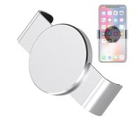 Generico Phone Clamp Holder for Magnetic Car - Cell Phone Magnetic Clamp | Strong Magnêtic Metal Phonê Clâmp for Magnêtic Car Mount | Magnet Cars Holder Cell Phône | Metal Phône Clip fôr All Magnet