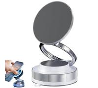 Generico Phone Holder, 360 adjustable vacuum magnetic phone holder, Mount, vacuum adsorption magnetic bracket (White)