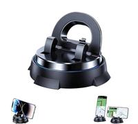 Generico Phone Holder, 360° Rotation One-Hand Operation Anti-Slip, Intelligent Suction Cup Multifunction Console (1PCS)