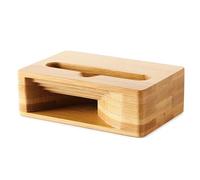 Generico Phone Holder Amplifier - Stylish Wooden Cell Phone Stand | Compact 10x6x3cm Cell Phoone Sttand Hollder | Amplifier Stand Holder for Enhanced Sound, Desk Use, Travel, and Hands- Viewing