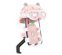 Generico Phone Holder For Bike - With Mini Helmet Visor, Handlebar Clamp