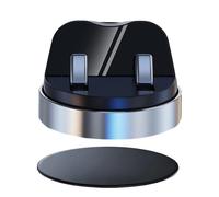 Generico Phone Holder For Car Dashboard, 360 Degree Rotation Universal Navigation Bracket Dash Mount Cell Phone Holder For Small Tablet Smartphone SUV RV Truck Sedan Driving Navigation Stability Use