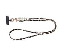 Generico Phone Lanyard - Artificial Beaded Smartphone Accessories, Cross Body Necks Strap, Detachable Universal Patch Hardware, Elegant Hands-Free Decoration - For Women Girls Wrist Partyes