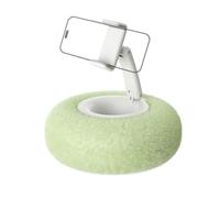 Generico Phone Pillow Stand - ABS 7.87 Inches, Soft Plush Cushion, 360 Degree Rotate Pillow Phone Holder | Bed, Laptop, Couch, Car Seat, Reading, Desk, Travel, Tablet, Device Support