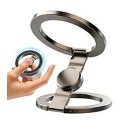 Generico Phone Ring Holder - 360 Degree Rotating Magnetic Phones Grip Stand | Double-Sided Fingertip Phone Ring Toy | Strong Adhesive Mobile Phones Holder