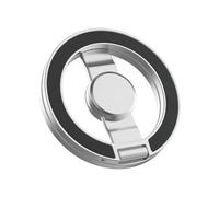 Generico Phone Ring - Zinc Alloy Double Sided Magnetic Foldable Grip | 360 Degree Rotating Phone Holder Mount for Car, Travel, Vlogging, Filming, Workout, Gym, Home