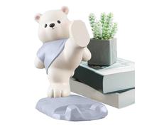 Generico Phone Stand | Anti-Slip Resin Bear Adjustable Figurines | Lightweight Portable Camera Tripod for Table Offices Home Outdoor Travel Vlogging Filming Video Live Streaming Calling
