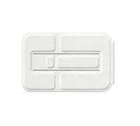 Generico Phone Stand Attachment, Foldable Cradle with Makeup Mirror, Magnetic Cell Phone Support for TV Watching, Video Call, Filming, Recording, Table, Dashboard, Travel, Airplane