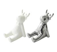 Generico Phone Stand, Cell Holder, Deer Design, 4.41x3.15x4.29 Inches Stable Viewing Angle, Compact Tabletop Fit, Ideal for Dorm Room Home Classroom Library Cafe Desktop Organization