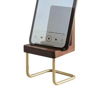 Generico Phone Stand Holder, Cell Phone Dock, 5 Inches, Smartphone Mount, Tabletop Display Rack With Sturdy Build For Home, Bedroom, Living Room, School, Travel, Work, Dorm, Recording,