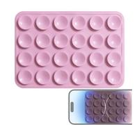 Generico Phone Sticky Grip - Phone Suction Grip | Sticky Grippy with Adhesive Base, Suction Pads for Hands Free Daily use, Mobile Grips Stand, Finger Free for Alternative