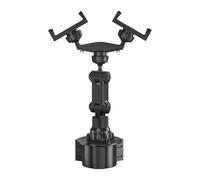Generico Phone Support For Cup Holder - Horizontal Vertical Bracket - Cup Cell Mount | Truck Caravan Minivan Sedan Navigation Call Video Recording Daily Commuting