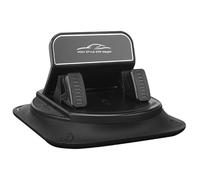 Generico Phone Support - Silicone Dashboard Stand, 360 Degree Rotatable Organizer, Automotive Adhesive Tool, Portable Navigation Mount | Reliable Phone Holder For Video Live Broadcasting