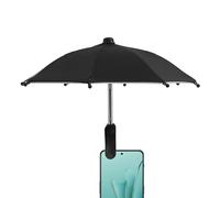 Generico Phone Umbrella Shade, Sun Cover, Adjustable Angle Mini UV Blocker, Anti-Reflective Screen Shield (1PC), for Outdoor Filming, Watching, Camping, Travel and More