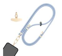 Genérico Phone with Adjustable Neck Strap | Comfortable Hands-Free- Universal Phone Lanyard with Anti-Theft Wrist Strap | For Most Smartphones,Travel, Walking, & Outdoor Use