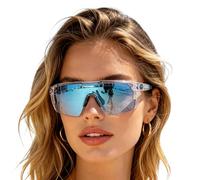 Generico Photochromic Polarized Safety Glasses - UV400 Resistant PC Lenses With Adaptive Tint Changing Sun Protection - Lightweight Protective Eyewear For Sports Work And Outdoor Activities