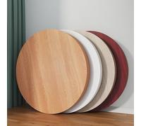 Generico Piano Del Tavolo Da Pranzo Di Ricambio, Piano Da Scrivania In Legno Per Cucina Soggiorno, Tavolo Tondo 30 40 50 60 70 80cm(Wood Grain,70cm/27.5in)