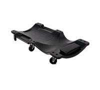 Generico Piano di Rotolamento sotto L'auto A Basso Profilo, Pannello Ergonomico for Auto con Cuscinetti Morbidi, Skateboard Specifico for La Riparazione, 2 Vassoi for Attrezzi E 6 Rotelle(Black)