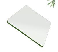 Generico Piano Tavolo In Vetro Temperato Quadrato, Superficie Tavolo Trasparente Per Pranzo, Copertura Di Protezione Forte Durezza Per Tavoli Da Ufficio(50x50cm/20x20in)