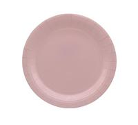 generico Piatti in Carta Rosa, 24 cm, Confezione da 15 Pezzi