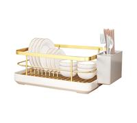 Generico Piatti, lavello svuotatore di piatti, 13.39x10.24x6.3 pollici di utensile per cestini per salvaspazio pesante per mobile, scaffali, interni, e bancone da cucina per la casa di famiglia