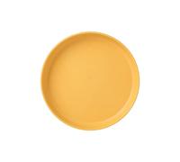 Generico Piattini Porta Avanzi in Plastica, Piccoli Vassoietti Multiuso per Snack, Ossa, Frutta Secca, Olive, per Tavola, Cucina, Festività,Design Colorato stile Macaron (Giallo)