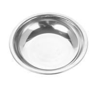 Generico Piatto Con Bilancia Diamantata in Acciaio Inossidabile Ciotola Per Alimenti Piatti Di Pesata Per Bilance Piatti Di Pesatura Della Bilancia Piatto Di Pesatura Piccoli Piatti Silver