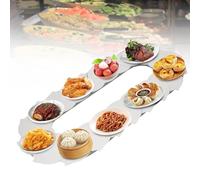 Generico Piatto Girevole da Pranzo a 360° - Vassoio Girevole Regolabile per servire Cibo per Sala da Pranzo e Decorazioni per Feste, Perfetto per Condividere Il Cibo (1,2 m / 3,9 Piedi)