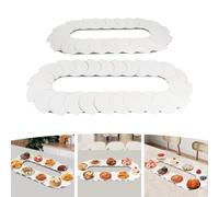 Generico Piatto Girevole per Alimenti con Rotazione a 360° - Vassoio di Portata Girevole Manuale Regolabile per Sala da Pranzo e Feste - Perfetto per la Presentazione e la Decorazione del Cibo (140 c