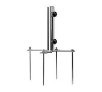 Generico Picchetto per Ombrellone da Spiaggia,Resistente al E di Alta Resistenza - Parasole con Puntale da Terra e Peso Ombrello | per Terrazzo Prato Ponte Giardino Piscina Campeggio Barca Estate