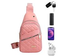 Genérico Piccola borsa per il petto per le donne - zaino a tracolla Borsa | Moda Purso cinghia regolabile per le donne signore ragazze, giallo, Consulte la descripción