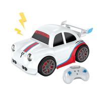 Generico Piccola Macchina Telecomandata - ABS 12x8x5cm | Auto RC Alta Velocità 4WD 2.4G | Mini Veicolo Rotazione 360° Drifting Giocattolo Con LED Suoni Compleanno Ragazzi Adulti Ragazze