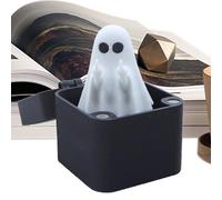 Generico Piccola Statuina Fantasma | Scherzo Fantasma Nella Scatola,Piccola Figura Collezionabile Decorazione per Tavolo Scrivania Festa di Halloween