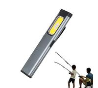 Generico piccola torcia torcia,lampada portatile impermeabile con clip, torcia esterna con coda magnetica | Per escursioni a piedi all'aperto viaggio auto pesca casa notte