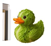 Generico Piccola Vegetale | Anatre In Miniatura Figura Decorazione Divertente | Decorazioni per Cruscotto Auto per Collezionisti Mensola Armadietto Libreria Ingresso Camera da Letto e
