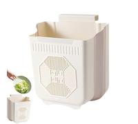 Genérico Piccolo bidone della spazzatura per cucina | bidone della spazzatura sotto il lavandino | bidone della spazzatura da parete salvaspazio per controsoffitti camera da letto bagno campeggio