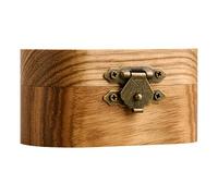 Generico Pick Holder, Wooden Guitar Pick Storage, 8cm Portable Collect Case, Multifunctional Harvest For Guitar, Ukulele, Bass, Durable And Compact, Brown, 1 Piece, Convenient Organization