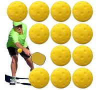 Generico Pickle Balls, Set, 2.91 inches 12X High Visibility Bright Color Sports Accessories, Bounce Balls for Tournament Play and Practice, Beginners Intermediate Players Court