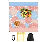 Genérico Picnic Cover-Cube per Cucina Picnic con Indietro | All'aperto Resistente - Spiaggia In Tessuto Anti -Sable per Yoga Travel Garden Park Festival Herbe Sport Camping
