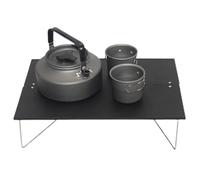 Generico Picnic Folding Table - Rectangular Portable Tray Table F Or Camping, Banquets, And Outdoor Use | Multipurpose Use Lightweight Foldable For Holding Food, Laptops, Drinks, And More