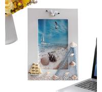 Generico Picture Frames - Decorative Mediterranean Style Display Frame | Desktop Photo Frame For Portraits Artwork And | Elegant Home Decor Accent For Office Living Room Bedroom Study Nursery Bedsi