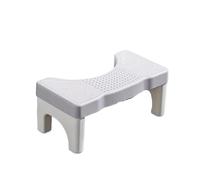 Generico Piedino for sgabello for WC squatty vasino da bagno(Grey-1PC)
