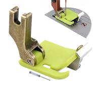 Generico Piedino per macchina da cucire - Piedino per punto | Gancio regolabile per macchina da cucire - Pressa per macchine industriali, T9-S regolabile, con cacciavite, polsino per pantaloni, orlo,
