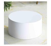 Generico Piedistallo For Display Rotondo, Piattaforma Verticale For Modello Di Negozio Di Abbigliamento, Staffa Di Base Decorativa, For Uso Domestico E Commerciale(White,80x15cm/31.5x6in)